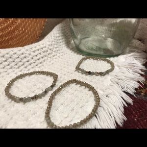 Set of 3 bracelet stack